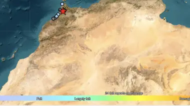 هزة أرضية "محسوسة" تضرب إقليم سيدي قاسم